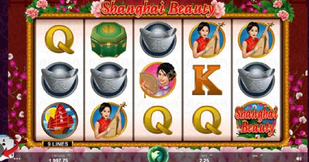 Shanghai Beauty Slot Game Special Features